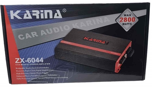 Karina car amplifier model ZX-6044