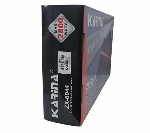 Karina car amplifier model ZX-6044