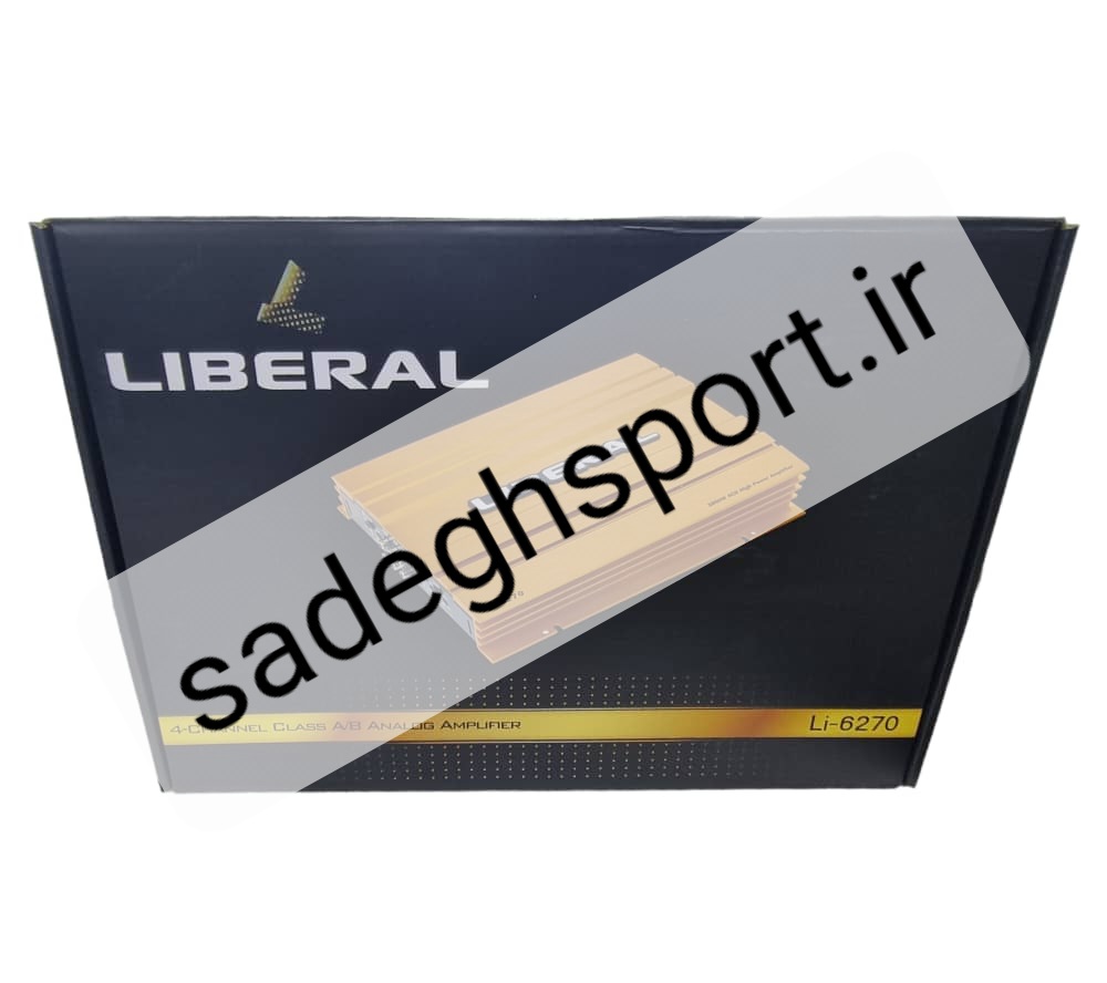 Car amplifier 60x4 liberal model LI-6270