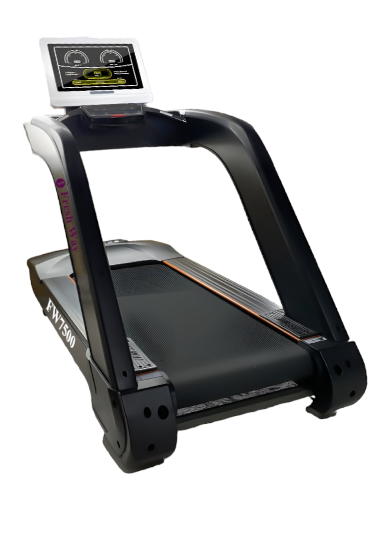 FW7500 carpet free weight club treadmill